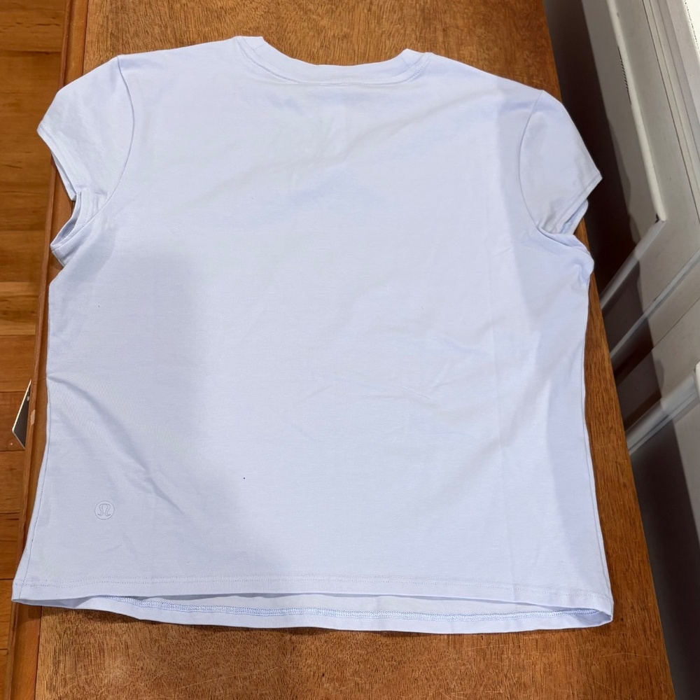 Organic Cotton Baby Tee Graphic Serene Blue - Picture 5 of 7